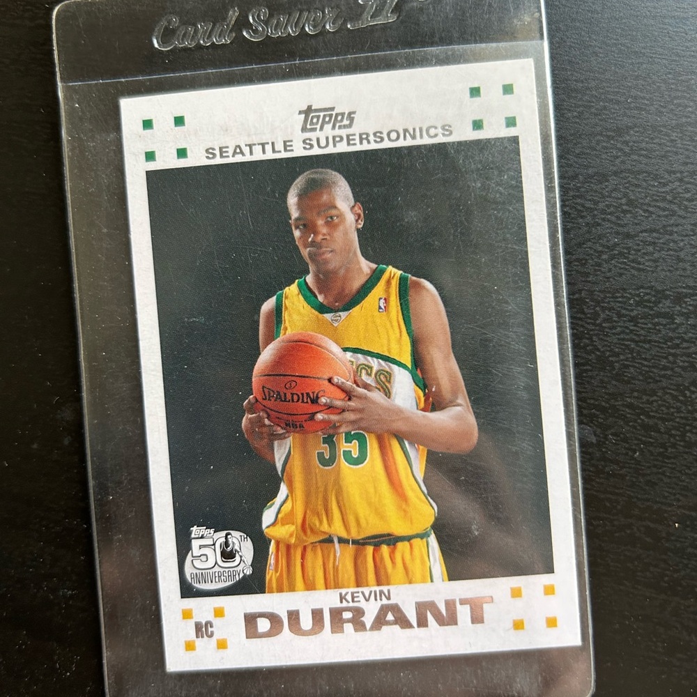 Kevin Durant Rookie Card Topps 2007-08